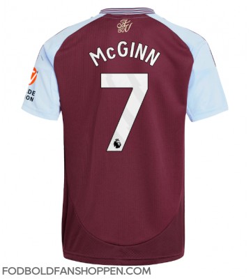 Aston Villa John McGinn #7 Hjemmebanetrøje 2024-25 Kortærmet
